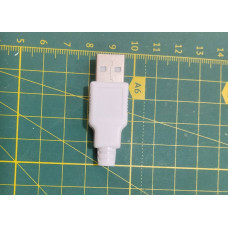 USB розбірний колір білий