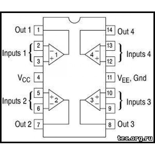 Lm324 применение в схемах