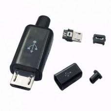 Роз'єм MicroUSB 5-ти контактний тато Micro-USB