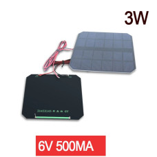 Солнечная панель с эпоксидным покрытием 6V 3W Star Solar 145*145мм